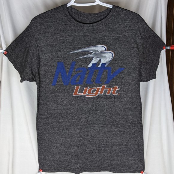 Natty Light grey t-shirt Medium - Picture 1 of 4